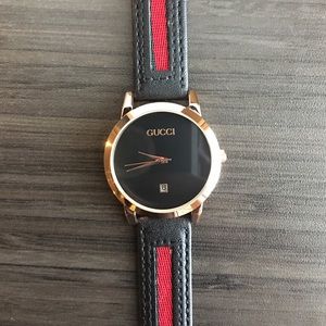 Gucci Black Scrap Watch (GG)
